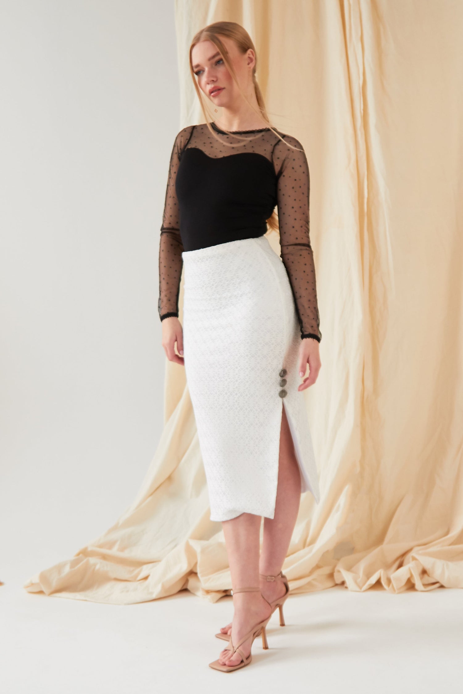 Sarvin - Bodycon Skirt-4